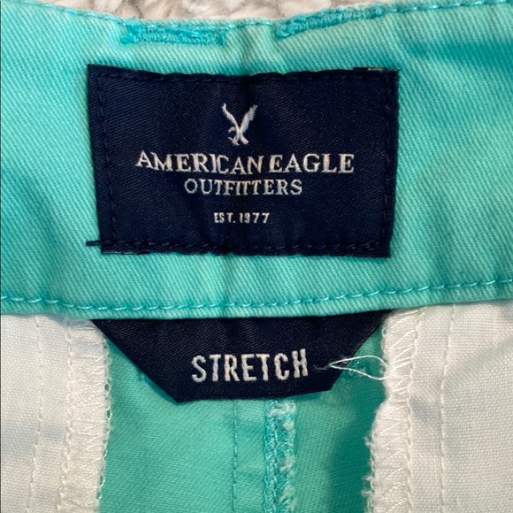Vintage American Eagle Outfitters Sea Foam Bermuda Shorts - Picture 2 of 4